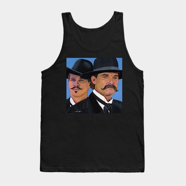 Tombstone Duo Tank Top by Kenneth R Williams